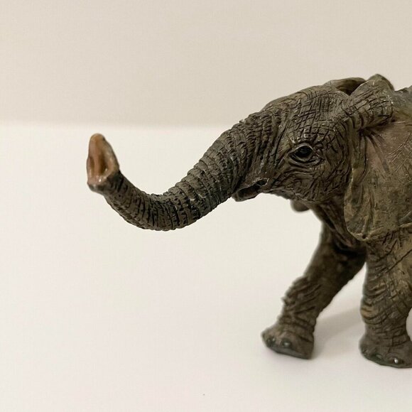 Vintage Elephant Resin Figurine 4.5 Inch Long Figure - Picture 4 of 16